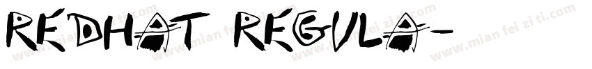 redhat regula字体转换